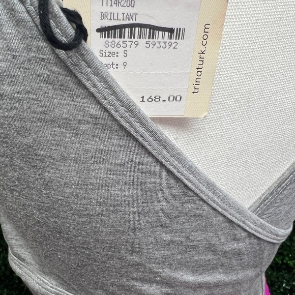 Trina Turk Crestline Lace & Jersey Fit & Flare Mini Dress Size Small - Picture 8 of 12